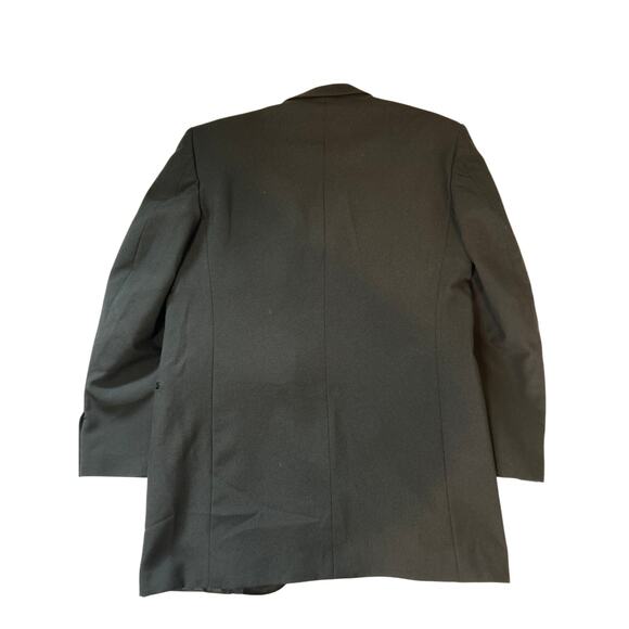 EUC Stacy Adams Men's Size 40 Tuxedo Jacket Black 100% Polyester 3 Buttons - Picture 4 of 4